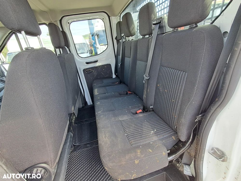 Ford TRANSIT DOKA 2.0D 170CP 6+1 LOCURI BENA FIXA EURO 6 - 25
