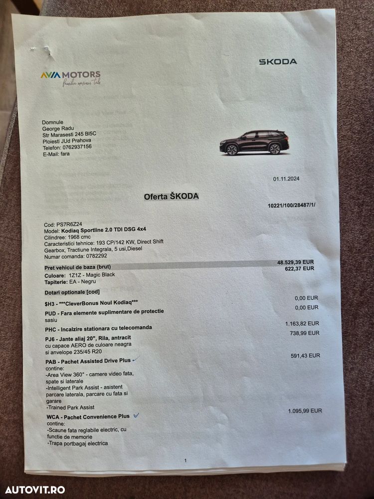 Skoda Kodiaq 2.0 TDI 4X4 DSG Sportline - 18
