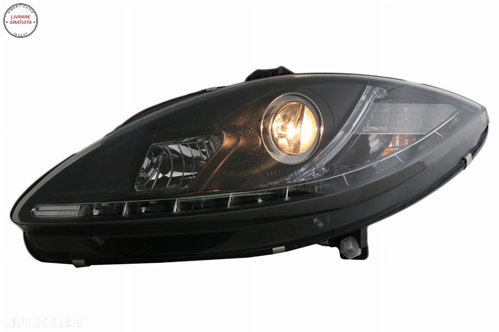 Faruri DAYLINE Seat Leon Altea Toledo 1P (06.2005-2009) Negru- livrare gratuita - 9