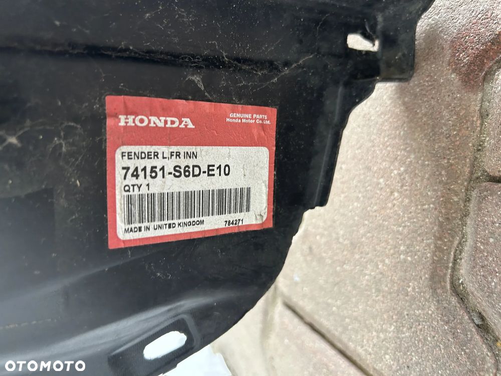 HONDA CIVIC VII 7 3D 5D LIFT 2003-2006 NADKOLE LEWE PRZEDNIE PRZÓD LEWY 74151-S6D-E10 - 6