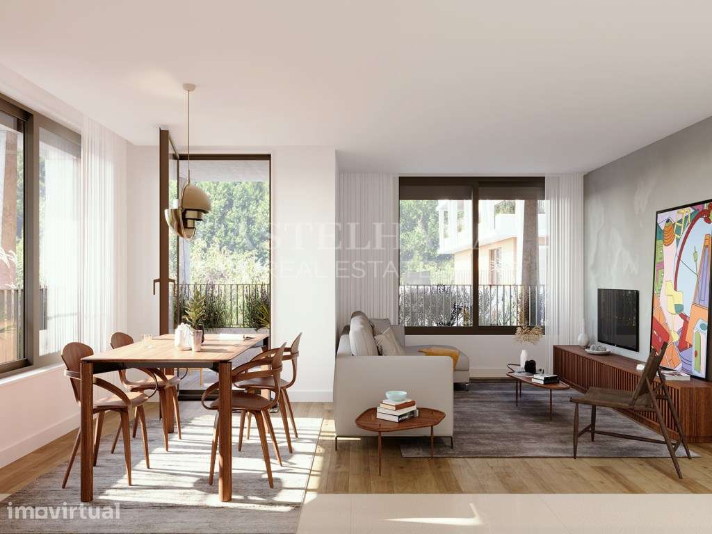 Apartamento T2 inserido em novo empreendimento premium nas Antas - Grande imagem: 2/93