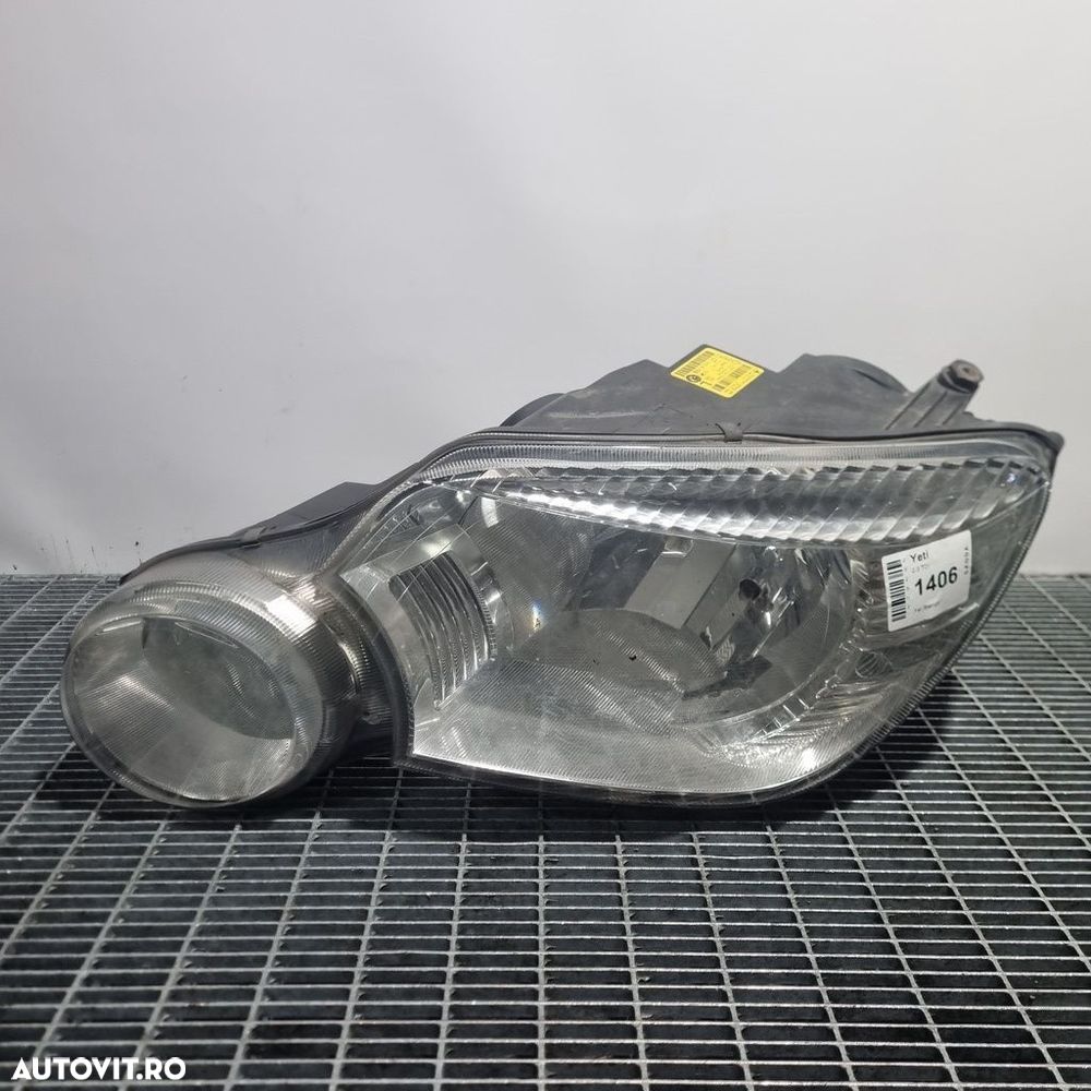 Far Stanga Skoda Yeti 2009 - 2013 SUV 4 Usi (1406) Fara xenon - 1
