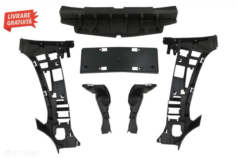 Bara Fata cu Grila cu/fara camera 360 Mercedes C-Class W205 S205 C205 A205 (2014-2- livrare gratuita - 6