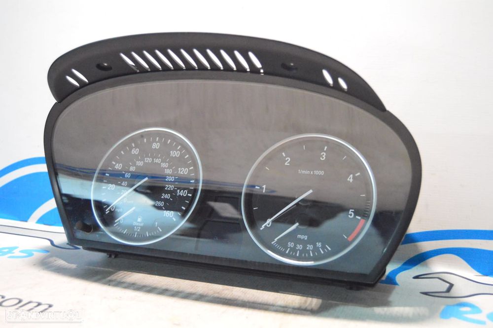 QUADRANTE MOSTRADORES PAINEL INSTRUMENTOS BMW MILHAS INGLES 62119153756 9153756 110080213 110080840 6965359 A2C53103634 BMW SERIE 5 E60 530D 24V 231CV M57D30 306D3 E61 - 2