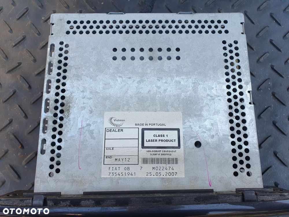 FIAT BRAVO II RADIO FABRYCZNE RADIOODTWARZACZ 735451941 - 5