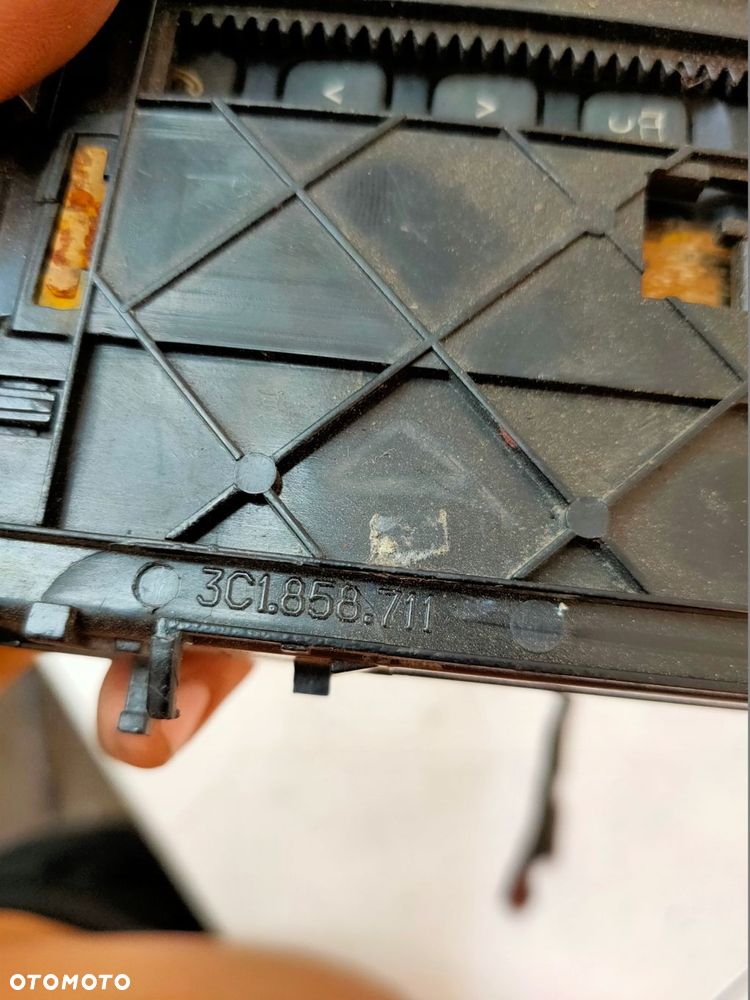 klawiatura panel telefonu 3c1858711 passat b6 euro - 3