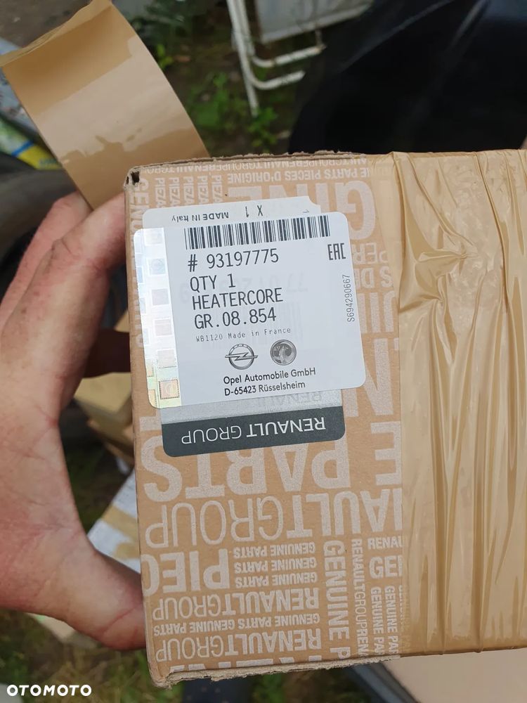 Nagrzewnica chłodniczka nagrzewnicy Opel Movano B Renault Master III Nissan NV400 93197775 7701209819 5F2110100 Wymiennik ciepła ogrzewanie wnętrza - 5