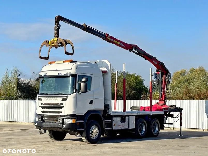 Scania G 490 * DO TRANSPORTU DREWNA * PENZ 12Z8.70 / 6x6 - 2