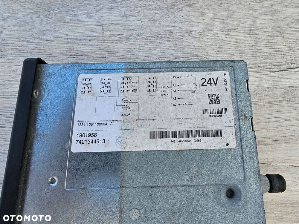 TACHOGRAF DAF LF 45 55 CF XF 1801958 7421344513 - 4