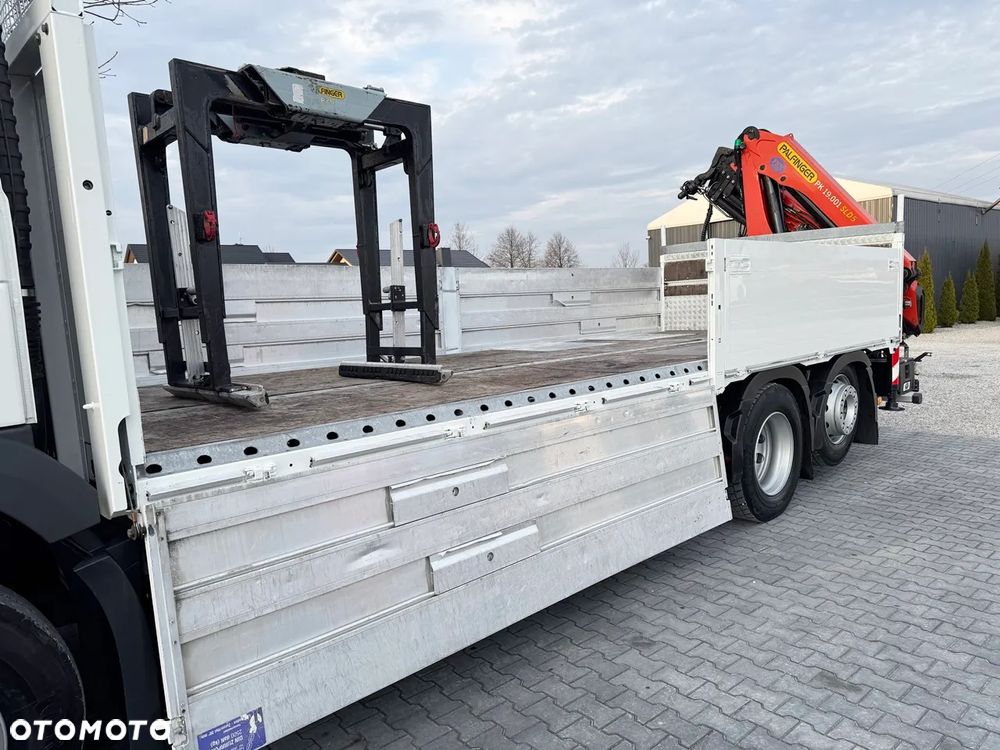 Volvo FM 420 / 6X2 / HDS PALFINGER PK 19.001 SLD / SKŁADANY W Z / CAŁY NA PODUCHACH / Z NIEMIEC - 24