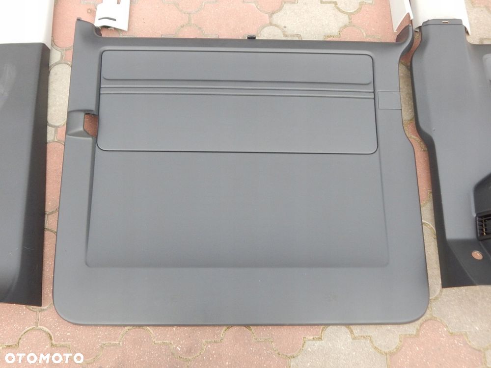 vw t5 lift t6 caravelle środek wnętrze tapicerka podsufitka 2-drzwi komplet - 7