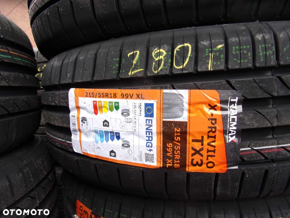 Nowe opony letnie Tracmax 215/55/18 99V XL 2025r - 3