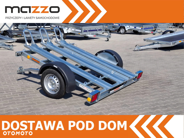 Neptun DOSTAWA Przyczepka 225x148,5cm N7-221 pm3 Lekka przyczepa jednoosiowa na 3 motory! DMC 750 kg GN202