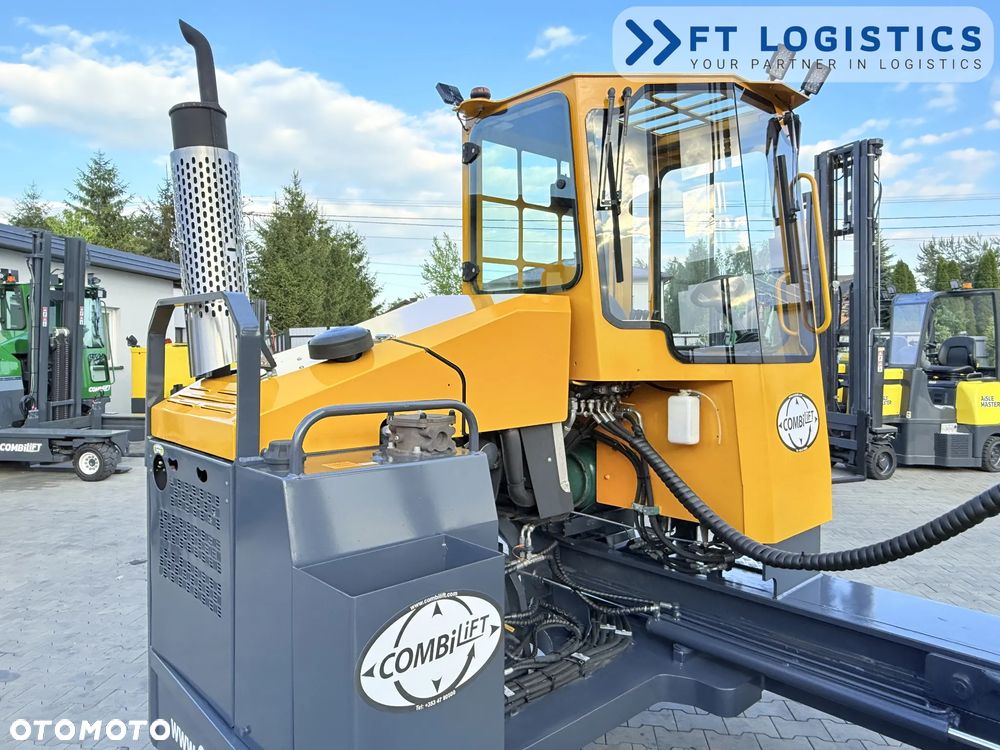 Combilift WÓZEK CZTEROKIERUNKOWY - WIELOKIERUNKOWY | COMBILIFT C5000XL | GAS | TRIPLEX 5550MM | POZYCJONER WIDEL | WOLNY SKOK | NOWE OPONY | PO SERWISIE | STAN IDEALNY | Szeroka oferta wózków czterokierunkowych i bocznych, dopasowanych do różnorodnych potrzeb i zastosowań - 39