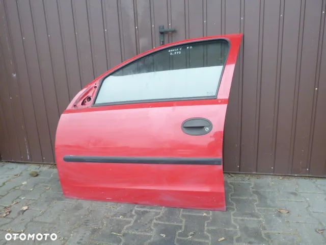 DRZWI LEWY PRZÓD LEWE PRZEDNIE KOMPLETNE OPEL CORSA C Z573 - 3