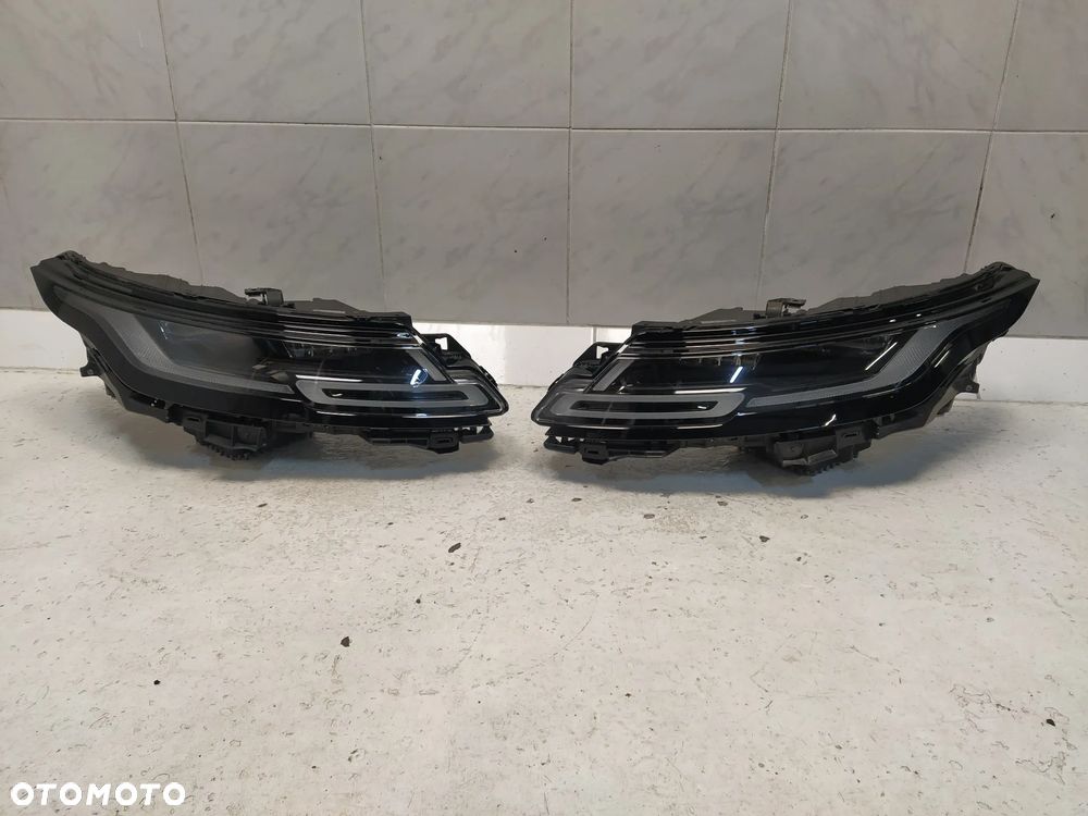 RANGE ROVER EVOQUE II L551 LAMPA LAMPY REFLEKTOR REFLEKTORY PRZÓD LEWA PRAWA MID LED PRZETWORNICE ORYGINAŁ - 2