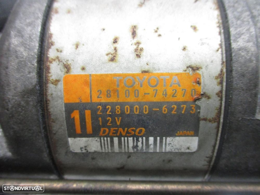 MOTOR ARRANQUE TOYOTA RAV 4 II 2002 - 3