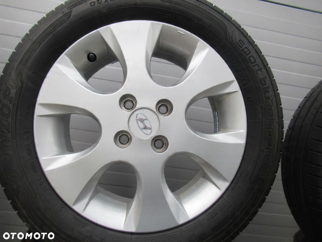 ALU+OPONY LATO R15 HYUNDAI i20,KIA RIO,MAZDA 2,TOYOTA YARIS,iQ,SWIFT - 4