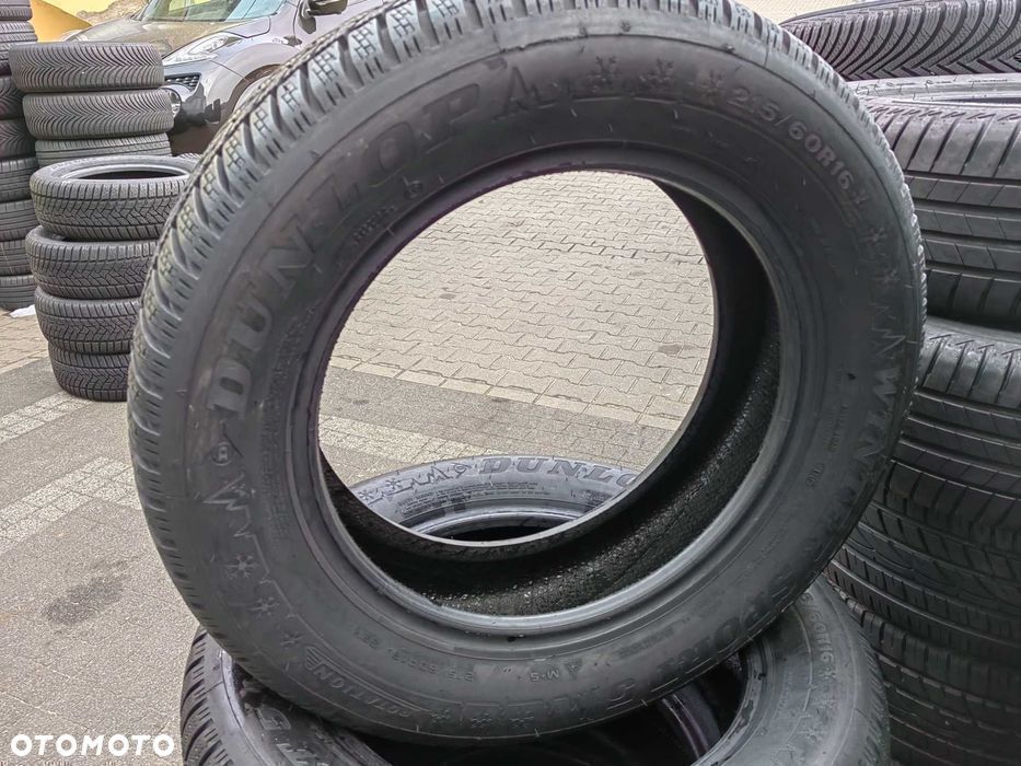 215/60R16 Dunlop Winter Sport 5 komplet zima Bardzo Ładne - 8