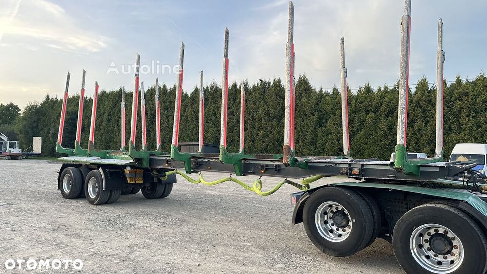 Volvo FH540 6x4 + NACZEPA DO DREWNA - 4