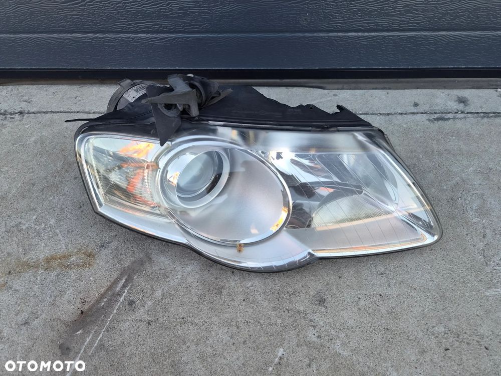 Lampa Przód Przednia Prawa VW Passat B6 Europa 3C0941006M - 1
