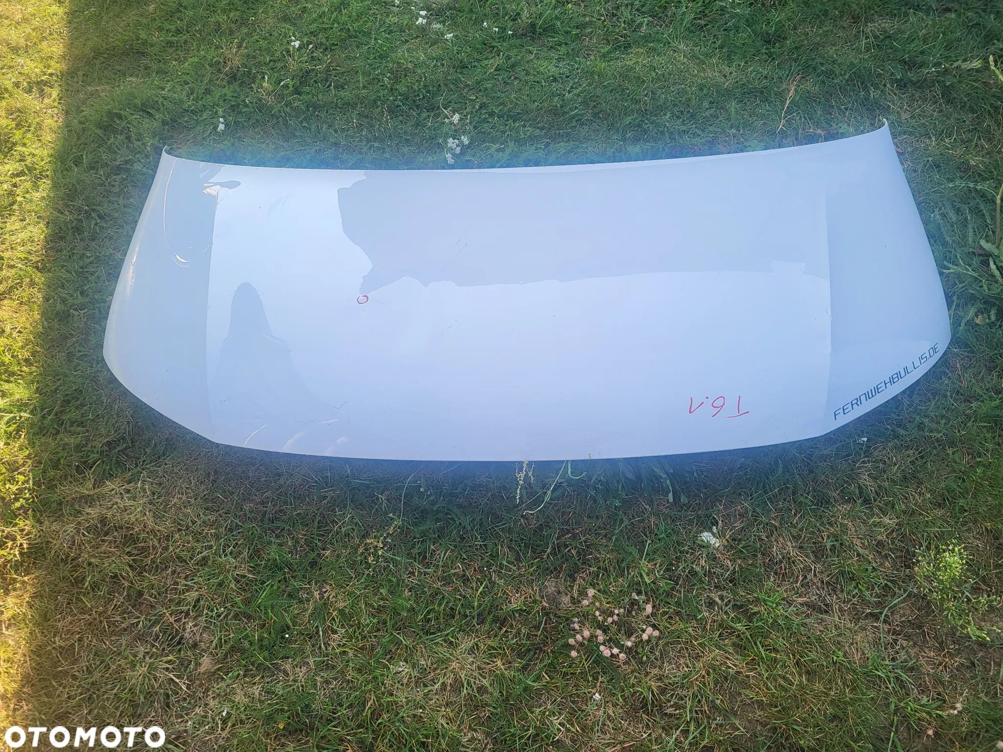Maska Pokrywa silnika  VW T6 T6.1 BIAŁA - 1