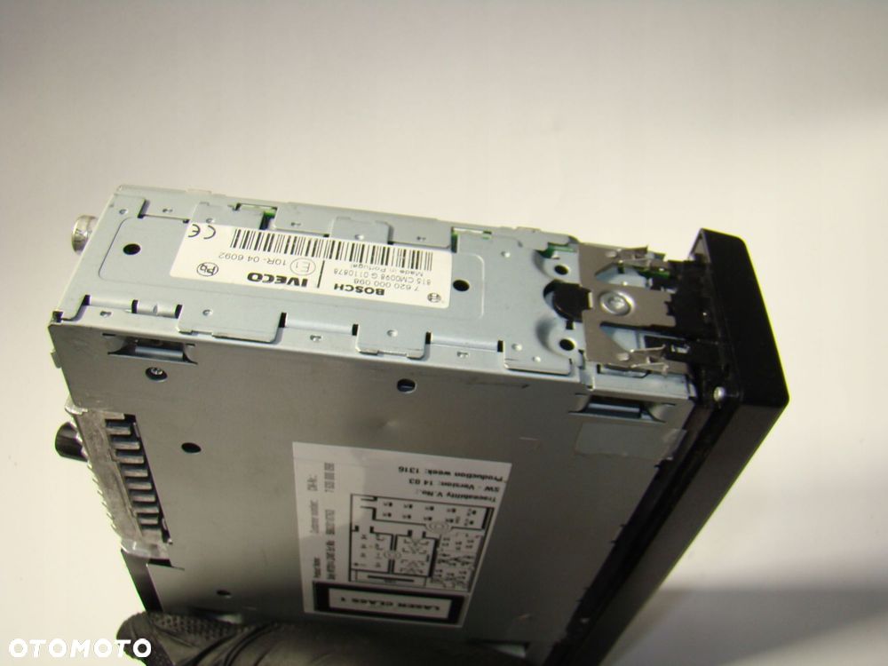 radio cd mp3 bluetooth 5802018763 iveco daily bosch 7620000098 2014- - 11