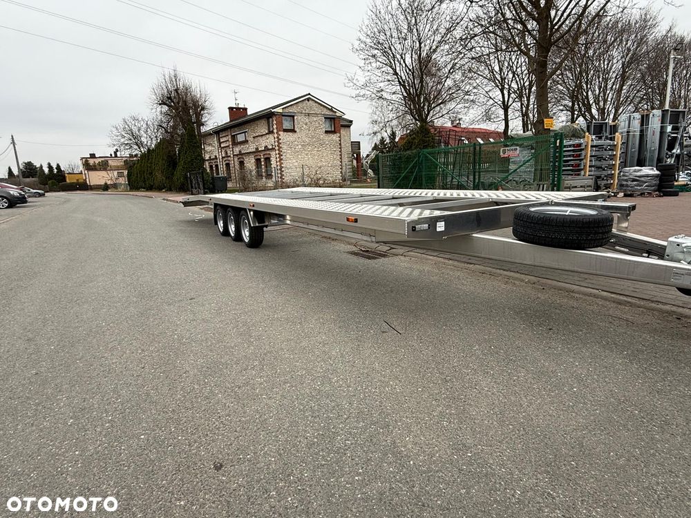 Gala BBG Laweta Gala Taurus 8535AL raz łamana 8,5x2,05m ALUMINIOWA 3 osie DMC 3500kg koła 195r13c super lekka dostawa MOTOMUS - 2