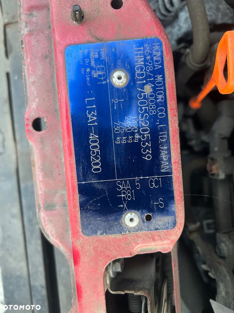Maska Honda Jazz II 02-08r - 2