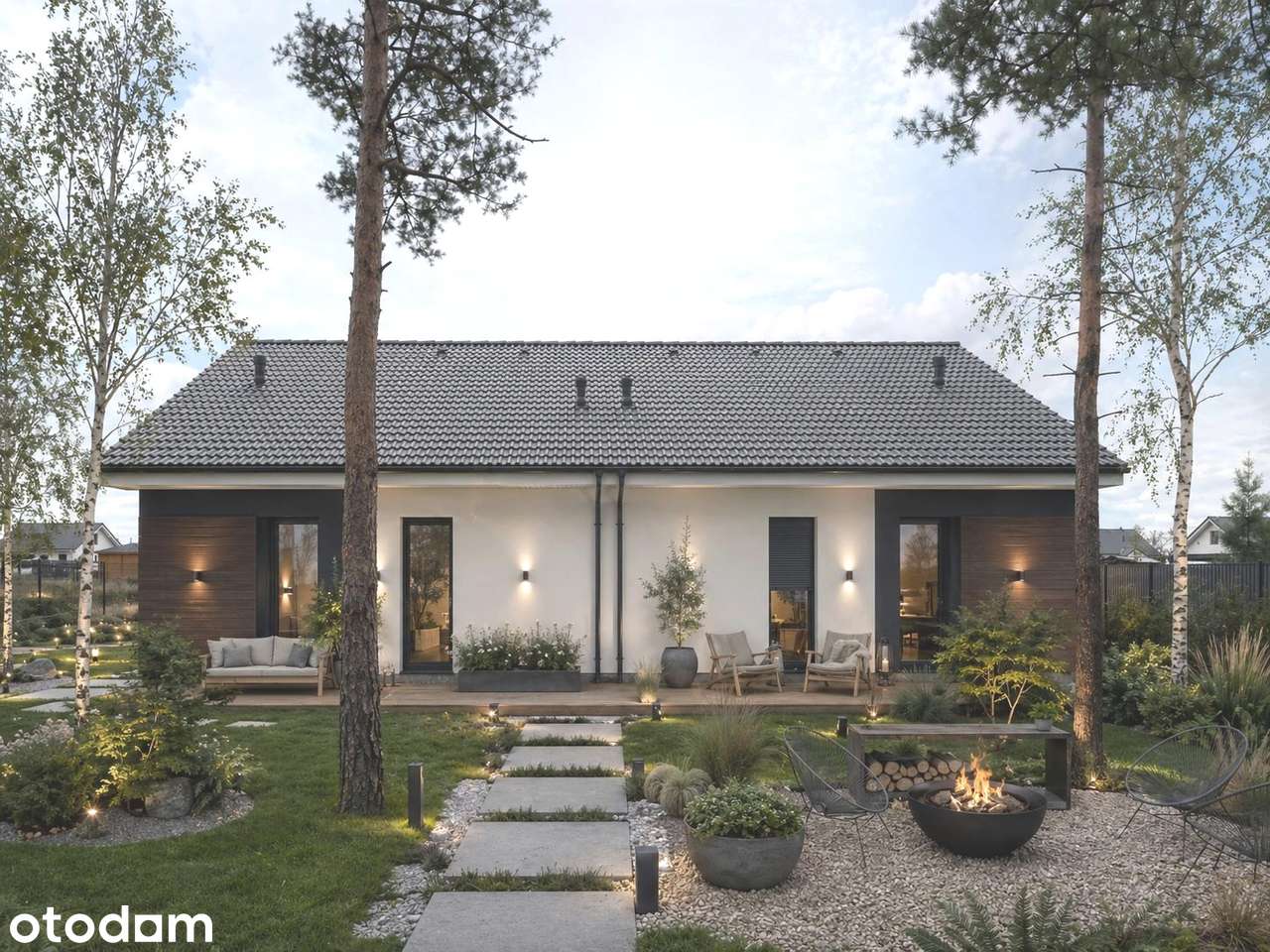 ŁUPIŃSKI DEVELOPMENT dom wraz z działką bez *