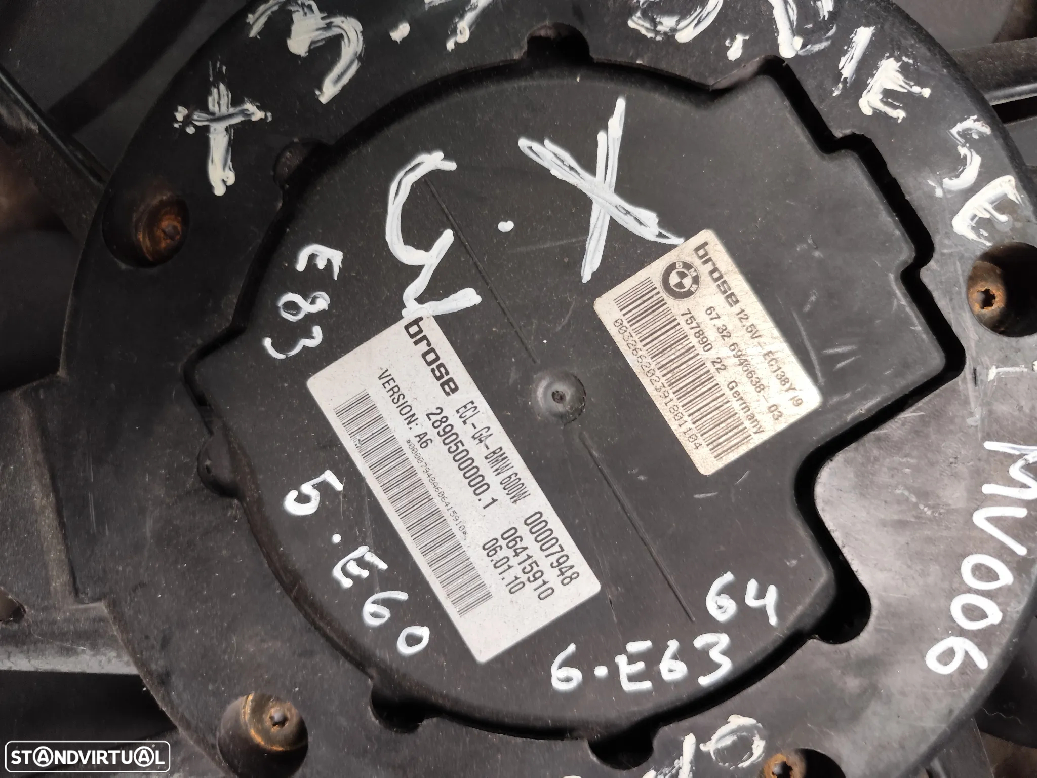 BMW X3 E83 / 5 E60 / 6 E63 TERMOVENTILADOR - MV006 - 4