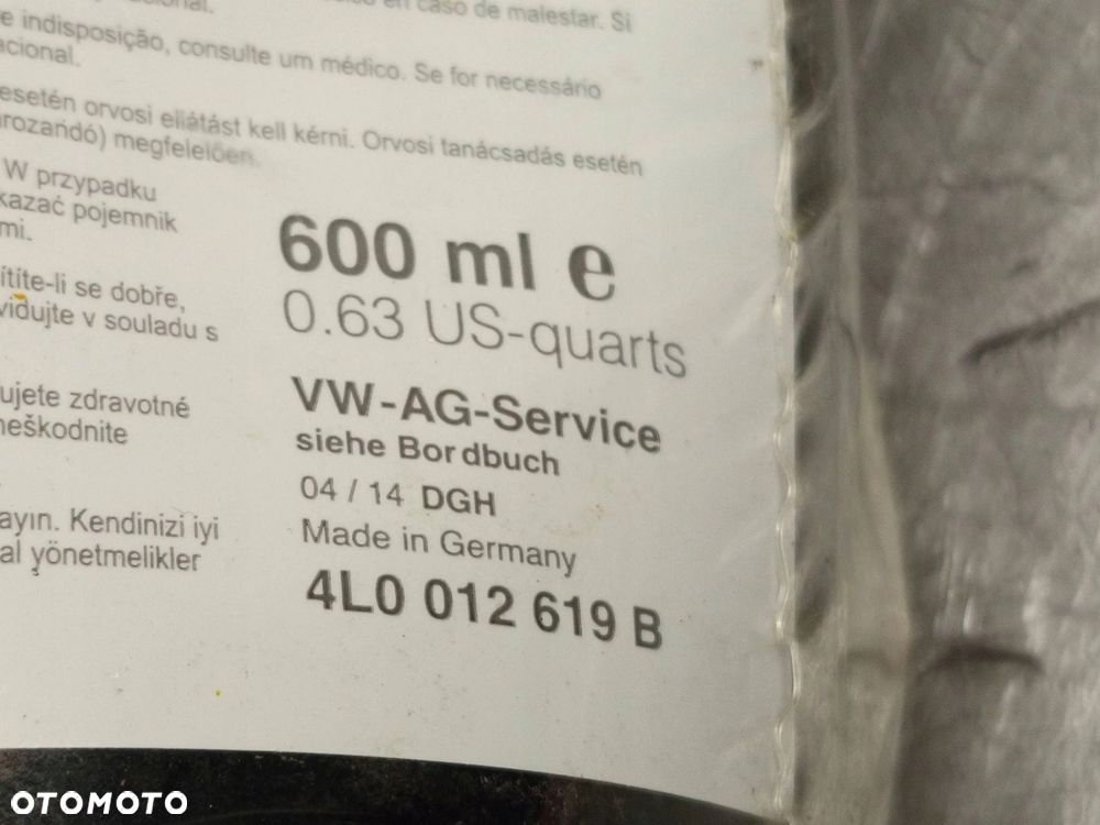 Klej Pianka Płyn Uszczelniacz Do Kół Audi Q5 SQ5 A6 C7 A5 Q3 4L0012619B - 12