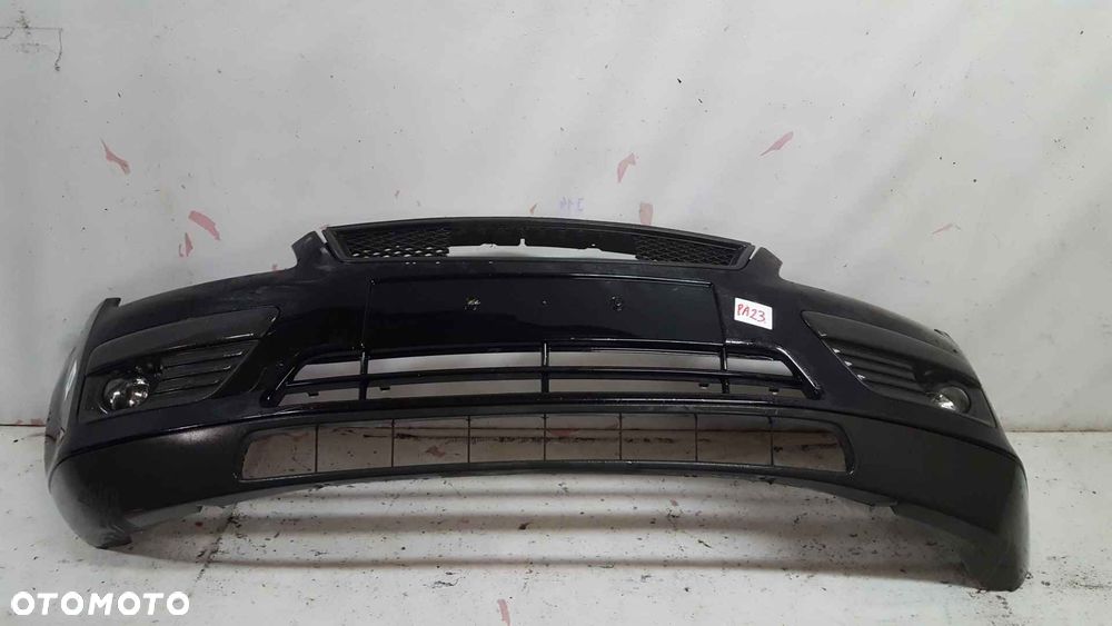 ^ ZDERZAK PRZÓD PRZEDNI DO FORD FOCUS MK2 II F3 CZARNY HALOGENY - 1