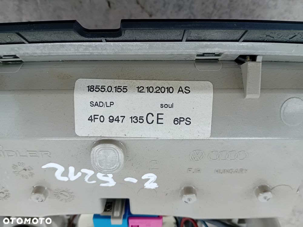 LAMPKA PODSUFITKI AUDI A6 C6 FL 4F0947135CE 11855.0.155 - 6