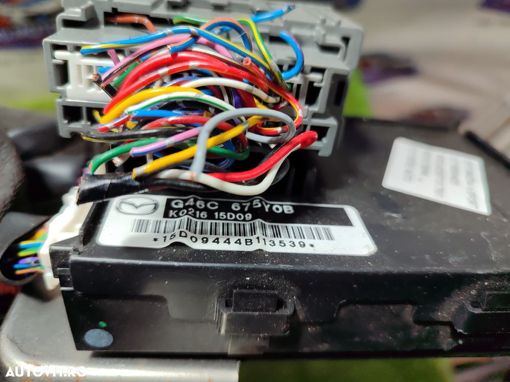 MODUL BLUETOOTH + MODUL REGLAJ FARURI + MODUL IPDM MAZDA 6 SPORT 2015 2.2 DIESEL BREAK / 2012-2025 / MAZDA 6 SPORT D 2.2 DIESEL 2009 / HATCHBACK 2007-2012 COD OEM GS8S-66-DHX / 35700-41619 / GAN75102XA / G46C675Y0B - 8