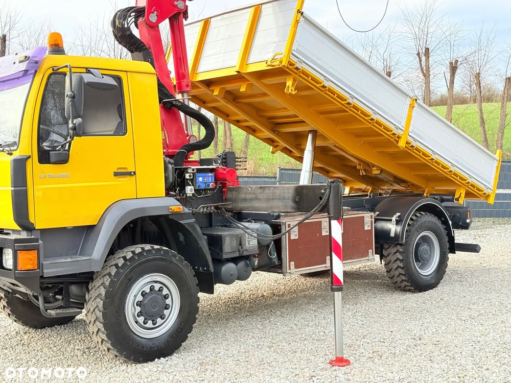 MAN * MAN LE 18.280 * HDS HMF 1560 * Kiper Wywrotka * 4x4 * Sprowadzony * Energetyka * - 19