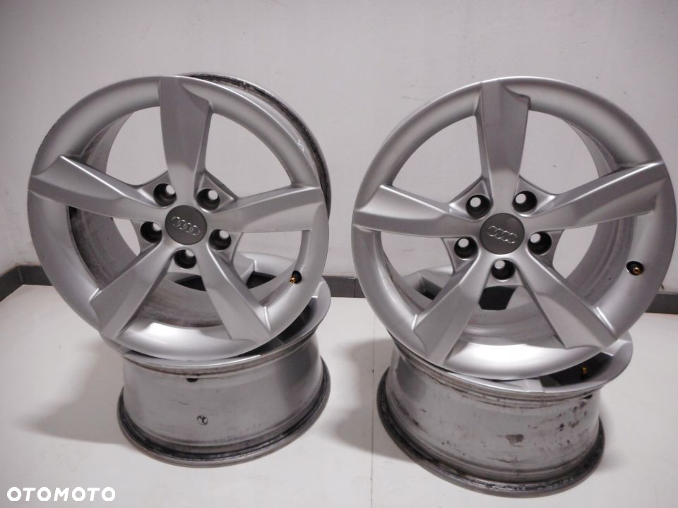 FELGI ALUMINIOWE 16 AUDI A3 A4 A6 C6 ORYGINAŁ - 8