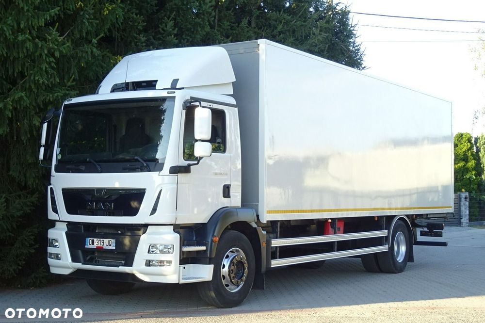 MAN TGM 18.290 Euro 6 kontener firanka 20 pal Sprowadzony klima - 20