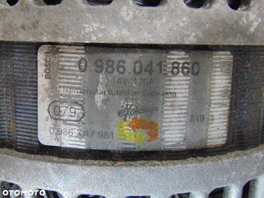 Alternator ATD VW Volkswagen Polo Golf 4 IV Bora Fabia New Beetle Seat Ibiza III diesel 1.9 TDI - 12