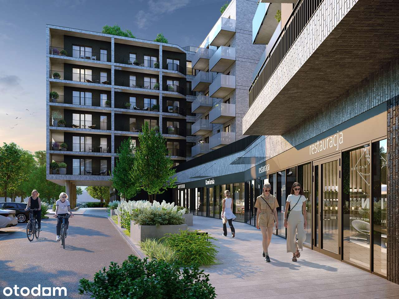 2-pokojowe mieszkanie 45m2 + loggia Bezpośrednio