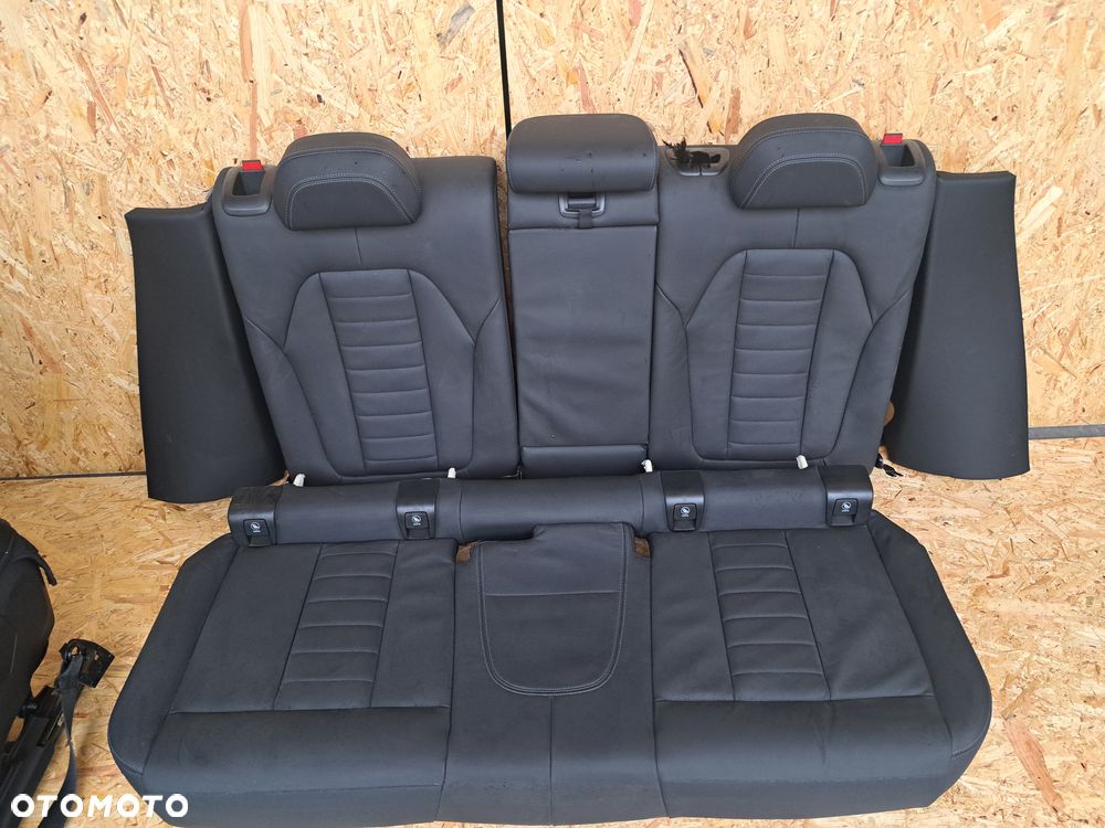 BMW X3 iX3 g01 g08 fotele Mapkiet tapicerka kanapa czarna skóra grzana boczki tunel - 4