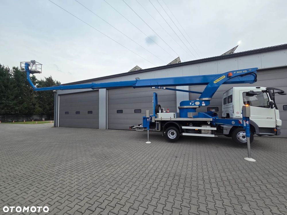 Mercedes-Benz Atego 816 - 30 m PALFINGER P 300 KS Podnośnik koszowy ZWYŻKA WUMAG WT 300 Ruthmann - 13