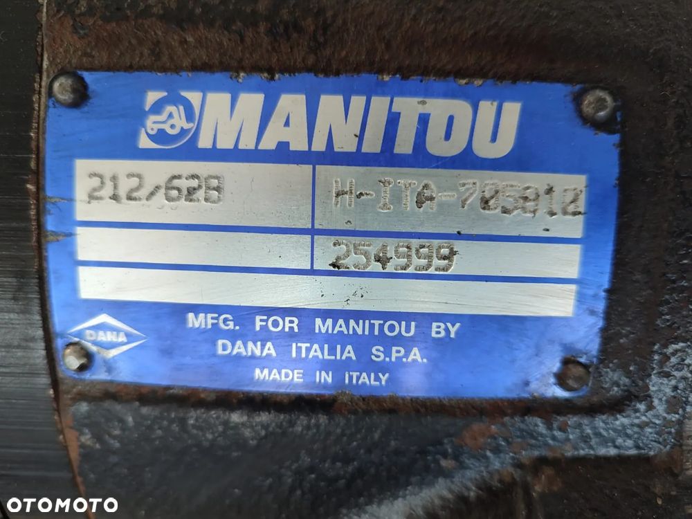 Most napędowy 212/628  254999 Manitou MLT 845 - 11