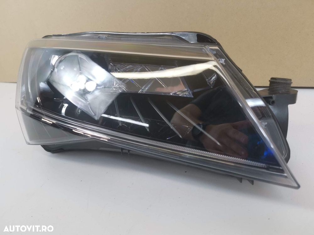 Far Dreapta Led Xenon Skoda  Superb 3 2015 2016 2017 2018 2019 2020 Or - 3