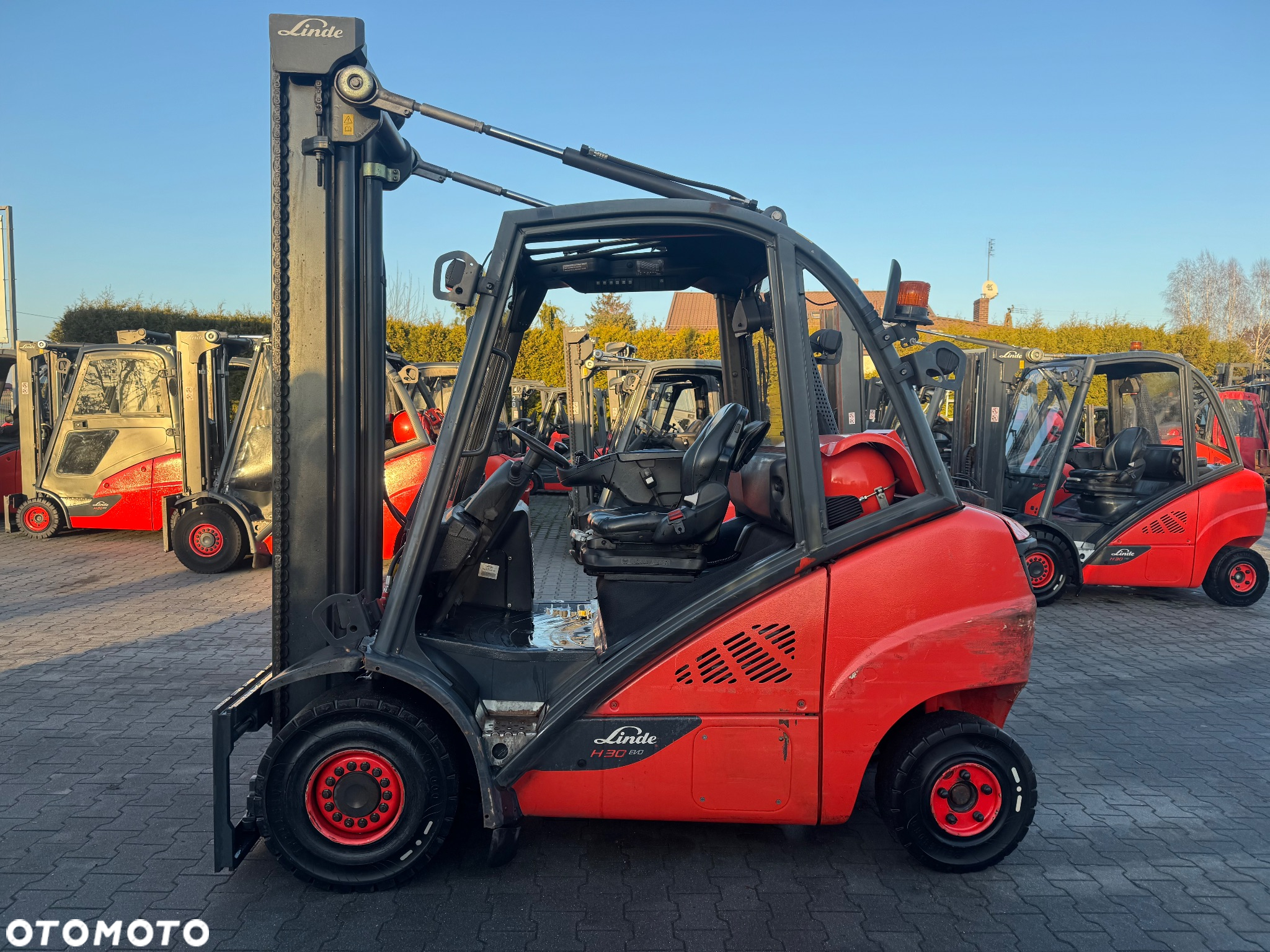 Linde Linde H30 EVO 2019 kabina 4 sekcje ogrzewanie  h25 h35 toyot - 2