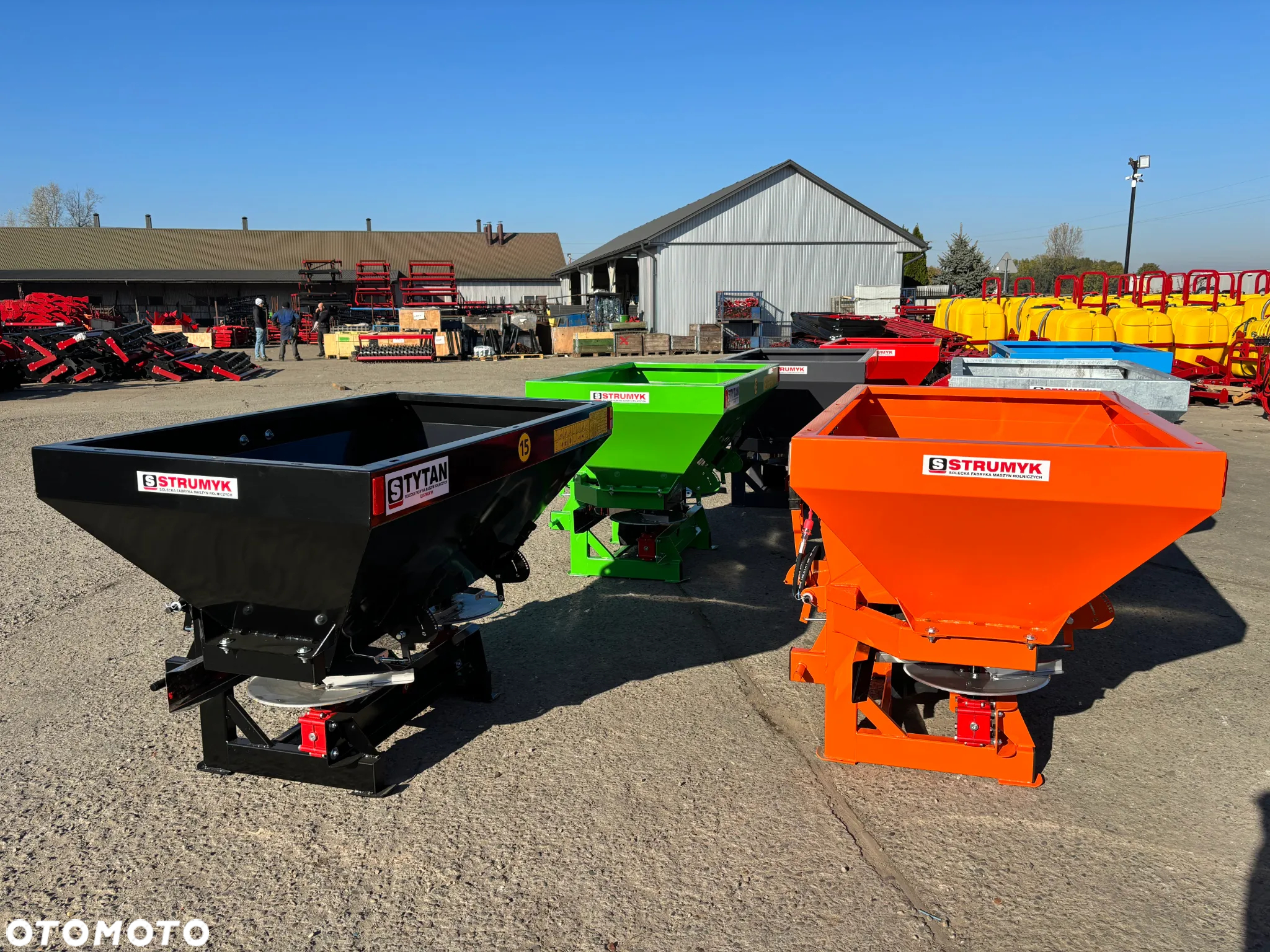 Rozsiewacz/siewka nawozu/ hydrauliczna/STRUMYK/ Darmowy transport/ DOSTĘPNE POJEMNOŚCI:600,800,1000,1200l - 14