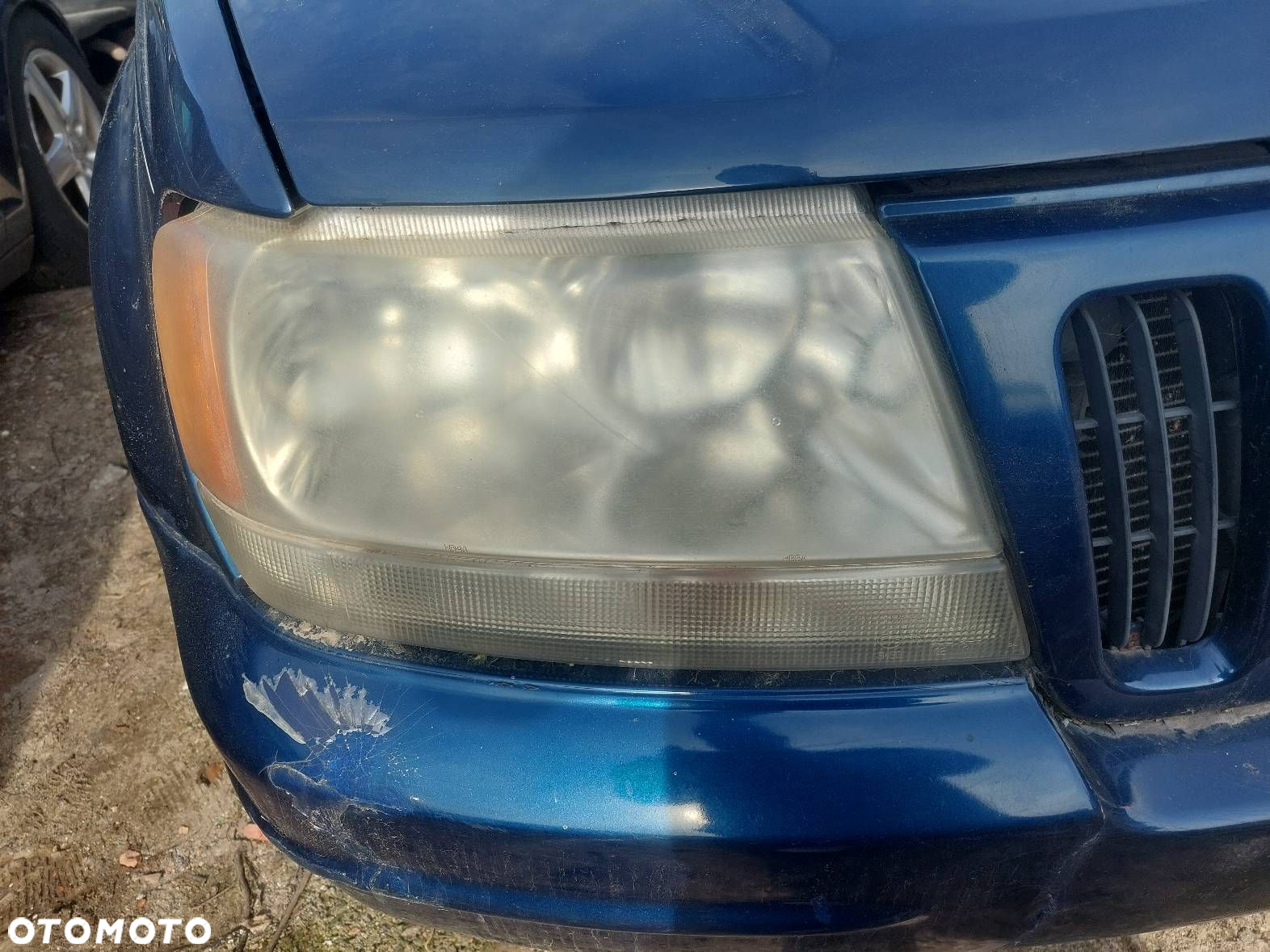 KOMPLETNY PRZÓD MASKA ZDERZAK LAMPA BŁOTNIK JEEP GRAND CHEROKEE WJ MHA - 6