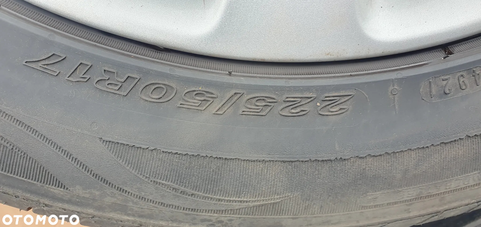 Alufelgi z oponami alusy 5X115 6J ET44 R17 Opel Zafira C 0P044 K3 0P044 K3 - 9