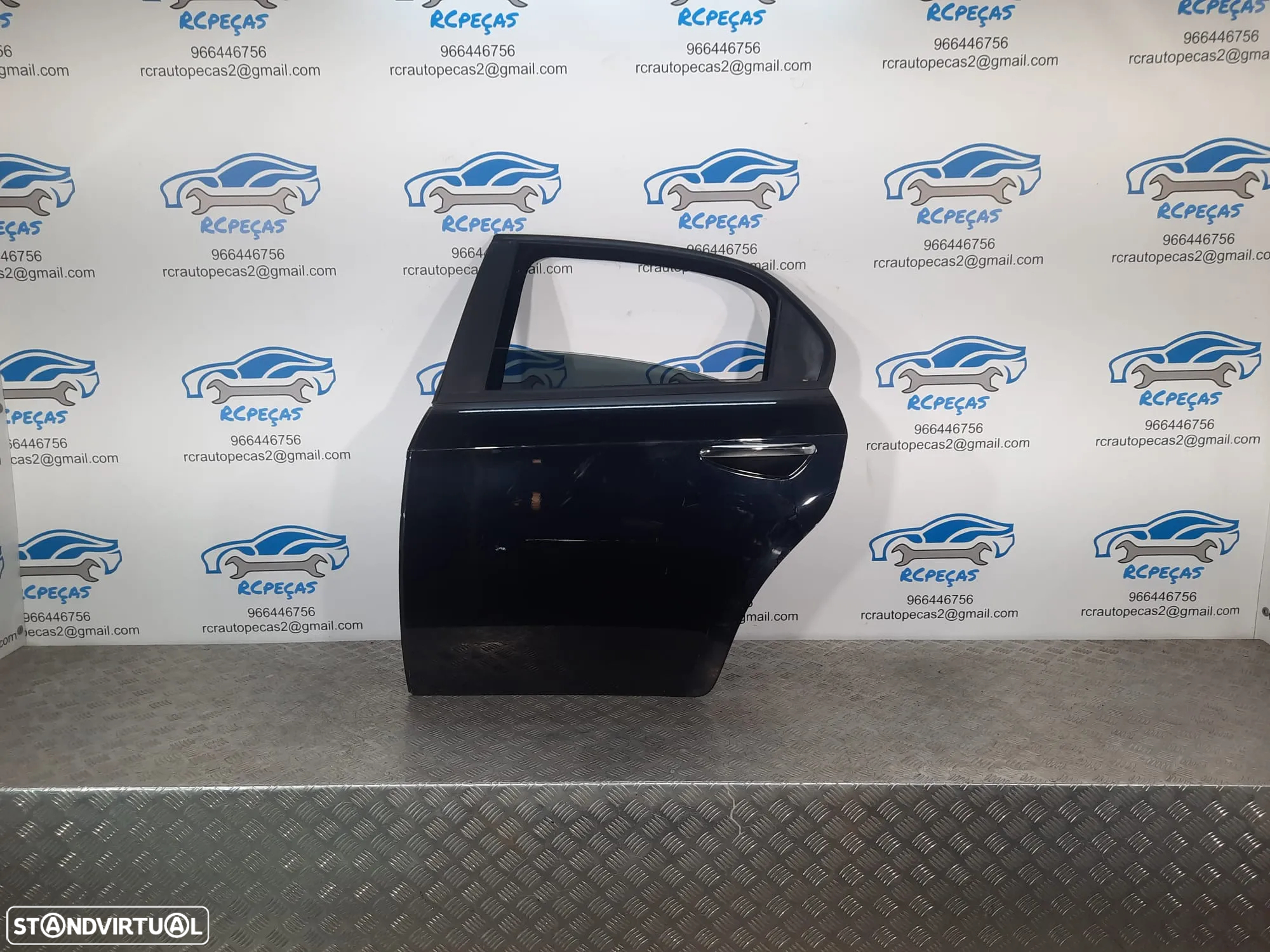 PORTA TRASEIRA TRÁS ESQUERDA ALFA ROMEO 159 939 SEDAN CARRO FECHO ELEVADOR MOTOR PUXADOR VIDRO - 3