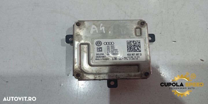 Modul xenon 4G0907697D Audi A5 8T [facelift] [2011 - 2016] - 1